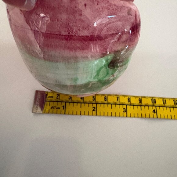 Hand-Painted Ceramic Tomatoes Green Red Glazed Home Decor Made in Italy - Picture 8 of 8